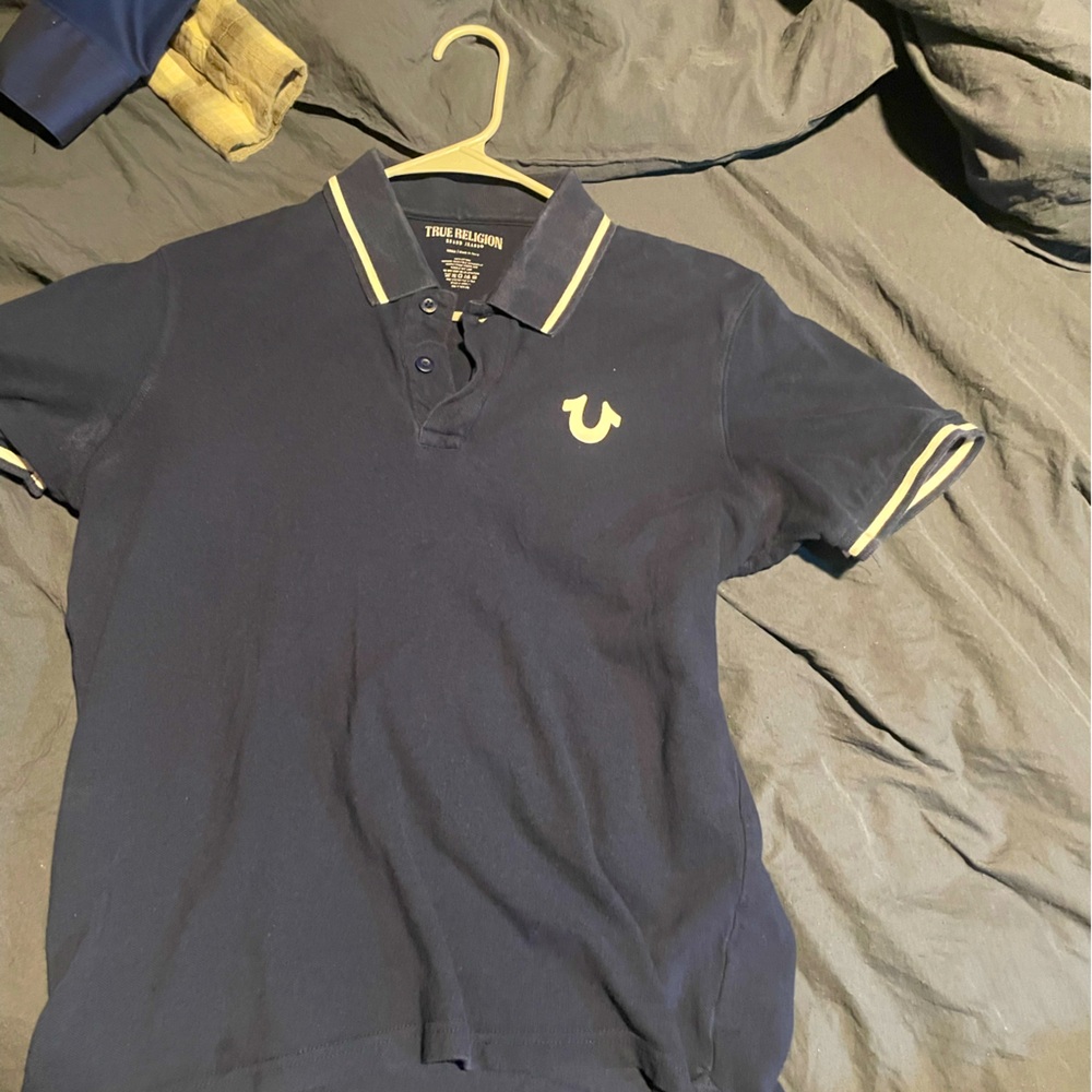 Blue True Religion Polo